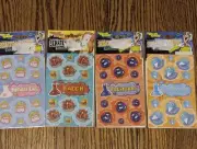 Stink Factory Scratch N Sniff Stickers Lot New Bacon Cake Snowcone Blueberry