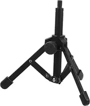 ERINGOGO Desktop Microphone Tripod Stand Compact Folding Mic Holder for Live Streaming Recording Podcasting and More Stable and Portable Design for Various Settings