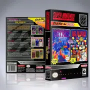 SNES Case - NO GAME - Tetris and Dr Mario