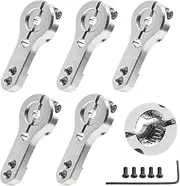 5PCS AllinRC 25T Servo Horn Aluminum 25 Teeth Extension Steering Arm M3 Compatible with Futaba Savox Power HD HSP MG995 MG996 Servos for RC Car Truck