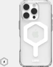 UAG Plyo Magsafe Compatible Phone Case for iPhone 16 Pro - Ice/Silver
