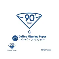 在飛比找ETMall東森購物網優惠-MOJAE/摩佳 日本進口V60濾杯通用咖啡濾紙原木漿漂白手