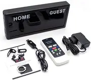 6-Digit LED Adjustable Brightness Electronic Scoreboard with Remote Control for Basketball Snooker Tennis Soccer