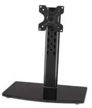 Single Monitor Stand Fits Max 32 inch Computer Screen, Free-Standing Black