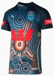 NSW Blues 2023 State of Origin Mens Indigenous Jersey Sizes S-7XL BNWT
