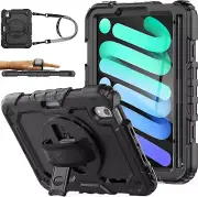 Case for Ipad Mini 7 (A17 Pro) 2024/ Mini 6 8.3'' with Screen Protector Pencil H