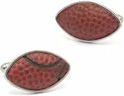 Tokens & Icons Collegiate Game Used Football Cufflinks (5-COLLEGIATE-P)