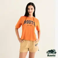 在飛比找momo購物網優惠-【Roots】Roots 女裝- ROOTS PIXEL連帽