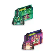 TEEN TITANS GO! TO THE MOVIES GRAPHICS VINYL SKIN NINTENDO SWITCH OLED BUNDLE