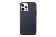 For iPhone 14 Pro Max Case Genuine Leather Durable Slim Fit Protective Cover Blue