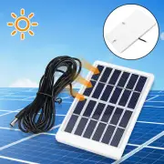 Solar Panel 6V 1.2W DC Output Portable Polycrystalline Silicon Battery Charger