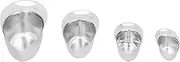 Measuring Spoons Set, 4-Piece Stainless Steel Measuring Spoon Set, Accurate Measuring Cups for Cooking and Baking, Kitchen Tool for Home Chefs and Bakers