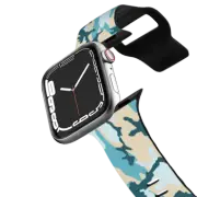 Apple Watch Series 4-6, SE (44mm) Impact Band Army Blue Camo Camouflage