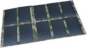 Solar Panel, Solar Panel Outdoor Portable Folding Solar Folding Panel 120W 18V Multifunctional Solar Folding Bag for RV, Camper, Vehicle, Caravan