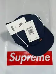 SUPREME NIKE AIR MAX RUNNING HAT (NAVY) (SS16) CAMP CAP 5-PANEL 6-PANEL HAT