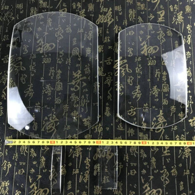 300x200mm Rectangular Ellipse Plano Convex Lens ​Oprical Glass Plane Magnifier