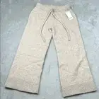 NEW MATE The Label M Alpaca Organic Cotton Knit Sweatpants Oat Cream