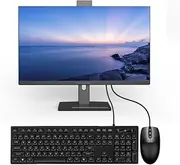 All-in-One PC 27 Inch Core i7 (up to 3.20 GHz), All-in-One PC Rotatable Computer Screen 512 GB SSD 16 GB RAM with Front Webcam Support Dual-B
