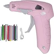 Haofy 1 Mini Hot Glue Weapon, Fast Pre-reduction for 1-2 Minutes, Rechargeable Wireless Glue Gun for 1-2 Hours of Use DIY, Art, School