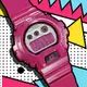 CASIO G-SHOCK 復古流行大錶徑計時錶/桃/DW-6900RCS-4