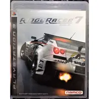 在飛比找蝦皮購物優惠-歡樂本舖 PS3 實感賽車 7 英文版 Ridge Race