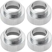 Create idea 4pcs Brass Faucet Adapter Connector 3/4'' Female to M22 x 1.0 Metric Male Thread Water Purifier Adapter for Machine Dishwasher Bathroom Kitchen Sink