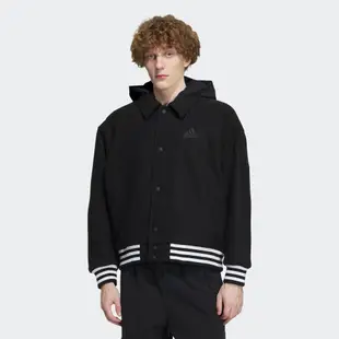 Adidas CM TOP WV JKT CNY IT0209 男 連帽 外套 運動 休閒 新年 龍年 寬鬆 黑白