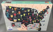 Galison Cocktails Across America 1000 Piece Jigsaw Puzzle - NEW