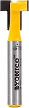 Yonico Router Bits T Track T Slot 1/4-Inch Hex Bolt 1/4-Inch Shank 14194q