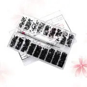 18 Kinds Screw Box Set Small Screws Assortment Kit Machine Round Head