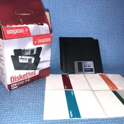New Imation 12881 3.5in. 1.44MB Floppy Disk OPEN Box of 25