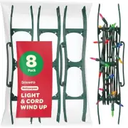 SEWANTA Christmas Lights Storage Holder [Set of 8] All-Purpose Light Cord Win...