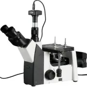 AmScope 50X-1250X Inverted Trinocular Metallurgical Microscope + 1.3MP Camera