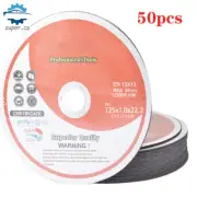 50 × Cutting Discs Wheel Thin Angle Grinder Cut Off Metal Steel Flap 125mm AU