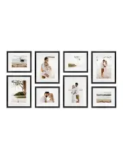 [Profile Australia] Australian Made Gallery Wall Set E (8 Frames) in Black
