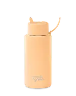 frank green Glow Ceramic Reusable Bottle - 34oz 1,000ml - Solar Glow