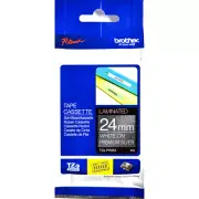 Brother TZe-PR955 White On Premium Silver Laminated P-Touch Adhesive Labelling