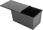 Anneome Bread Tin with Lid 600g Loaf Pan with Lid Toast Mold Easy to Clean Non-Stick Loaf Pans Set