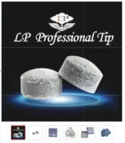 LP - Snooker Cue Tips 10.5mm BOX of 50