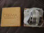 Crema Coffee 58.5 mm Coffee Distributor/Leveler & Hand Tamper Doubl...