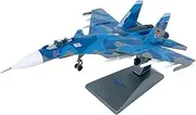 Replica Pre-Build Aircraf 1:100 for Scale Metal Airplane Model (with Stand) Russian SU-33 Die-cast Alloy Jet Fighter Model Hobbyist Collection Gift Or Desktop Decoration Collection Gift Display