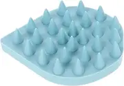 WOONEKY Hair Scalp Massager Scrubber Ergonomic Brush for Deep Cleaning Dandruff Reduction Scalp Relaxation During Hair Washing Lightweight Easy to Store for Home Use