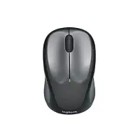 在飛比找momo購物網優惠-【Logitech 羅技】M235n 無線滑鼠(銀黑)