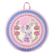 Loungefly Minnie Mouse Floral and Lace Mini Backpack