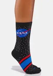 [Cool Socks] NASA Stars Crew Socks