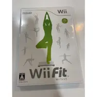 在飛比找蝦皮購物優惠-任天堂WII二手遊戲片 WII FIT 瑜珈