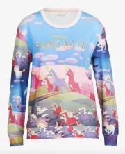 NEW PETER ALEXANDER DISNEY FANTASIA LONG SLEEVE TOP MEDIUM M RRP$89.95