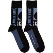 LINKIN PARK - CROUCHING SOCKS - BRAND NEW & LICENSED - MUSIC LPSCK02MB