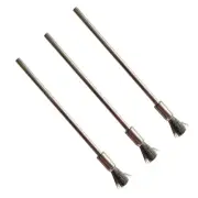 3Pcs Stainless Steel Wire Wheel Brush Set For Electric Grinding Tools