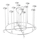 6 Quart Air Fryer Skewer Holder Stainless Steel Vertical Chicken Grills Rack